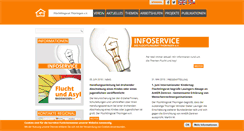 Desktop Screenshot of fluechtlingsrat-thr.de
