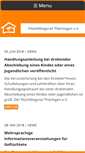Mobile Screenshot of fluechtlingsrat-thr.de